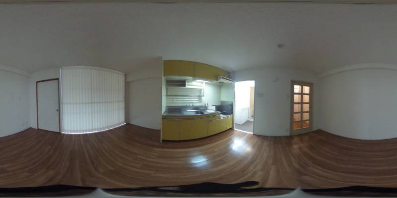 パノラマ画像洋室