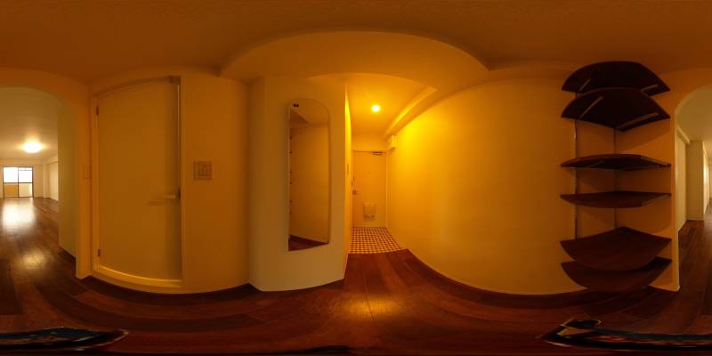 パノラマ画像玄関