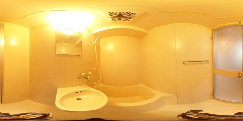 パノラマ画像バスルーム