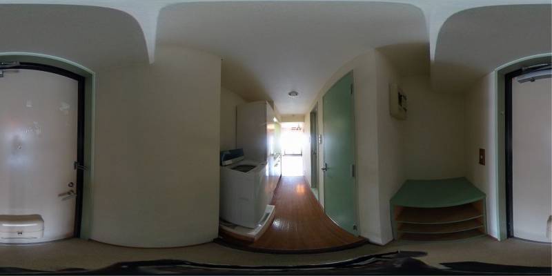 パノラマ画像玄関