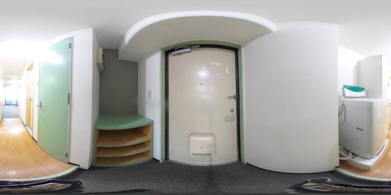 パノラマ画像玄関