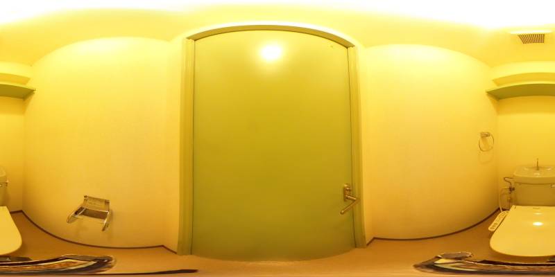 パノラマ画像トイレ