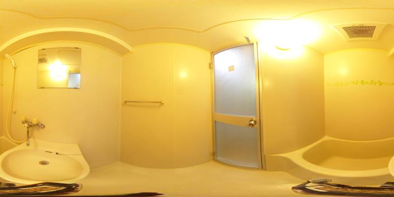 パノラマ画像バスルーム