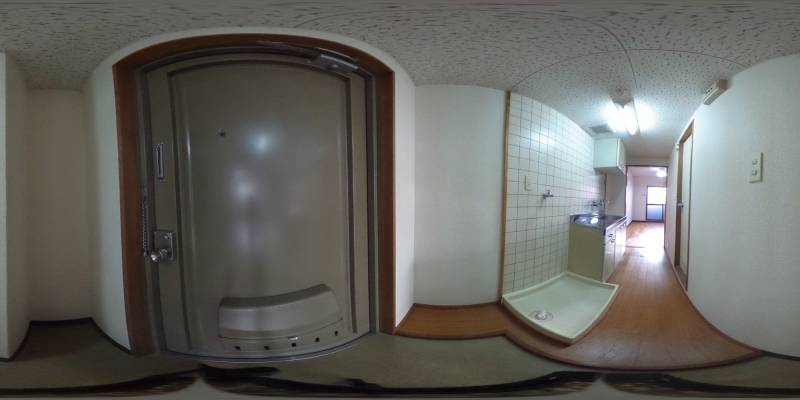 パノラマ画像玄関