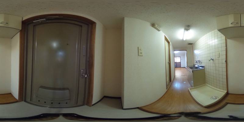 パノラマ画像玄関