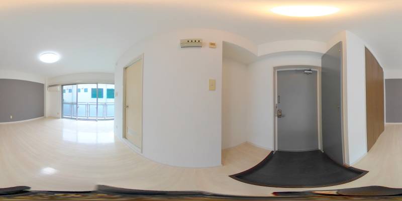 パノラマ画像玄関