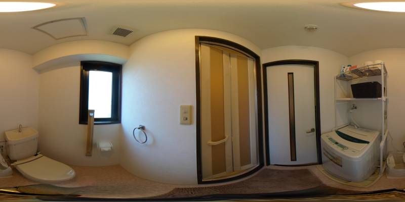 パノラマ画像洗面所