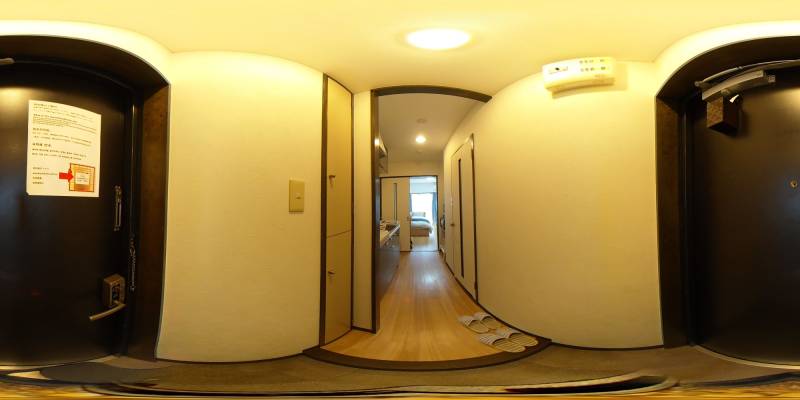 パノラマ画像玄関