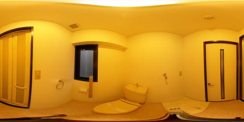 パノラマ画像トイレ