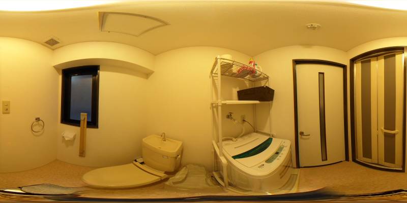 パノラマ画像洗面所