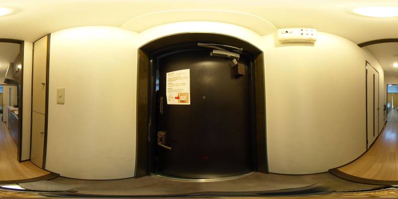 パノラマ画像玄関