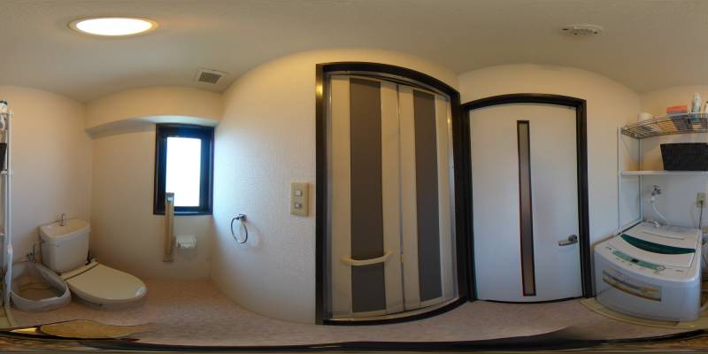 パノラマ画像洗面所