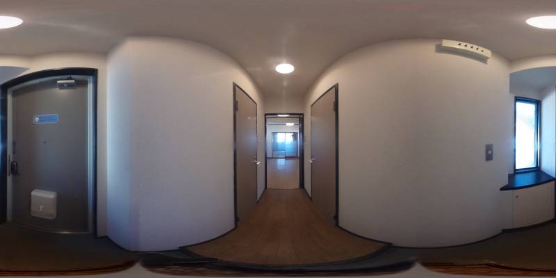 パノラマ画像玄関