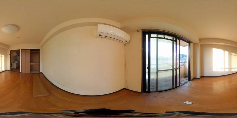 パノラマ画像洋室