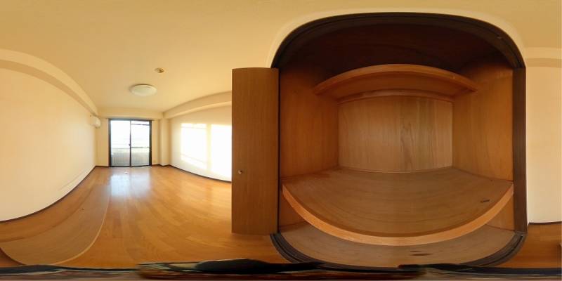 パノラマ画像収納