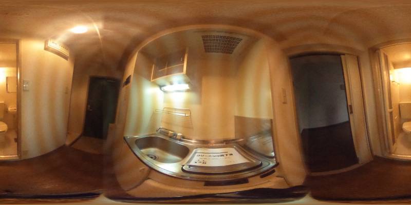 パノラマ画像キッチン