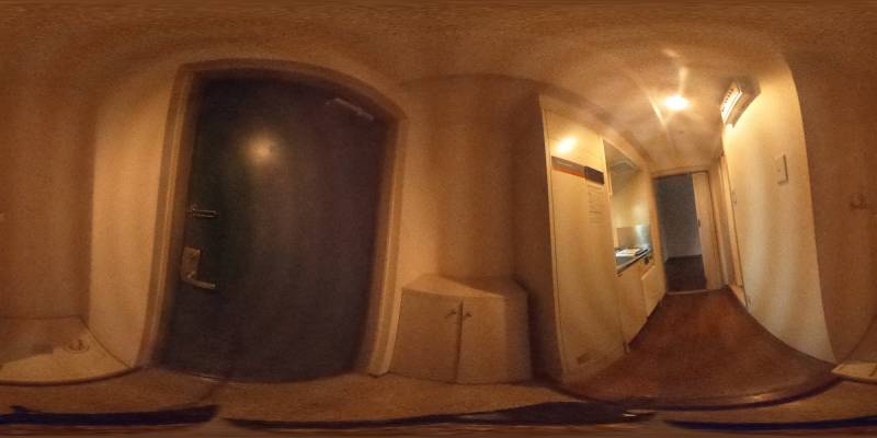 パノラマ画像玄関