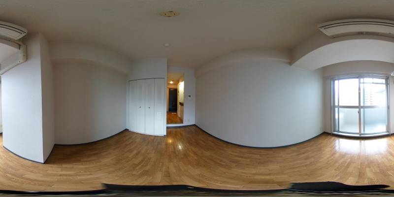 パノラマ画像洋室