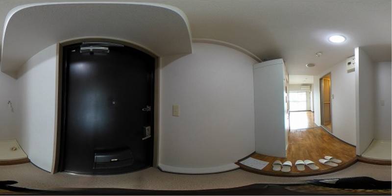 パノラマ画像玄関
