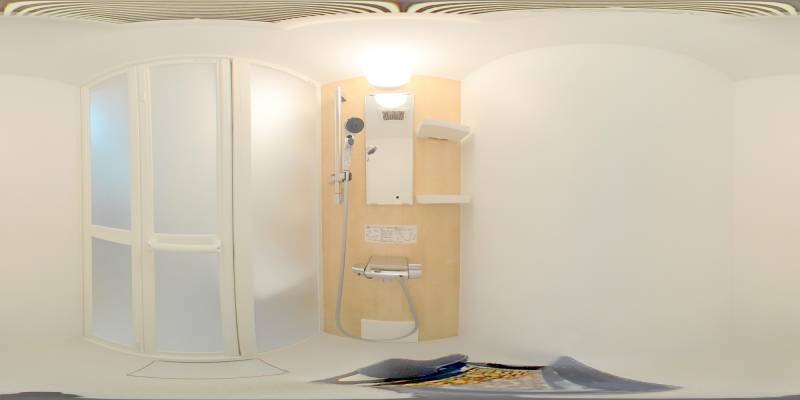 パノラマ画像バスルーム