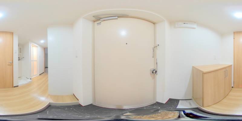 パノラマ画像玄関