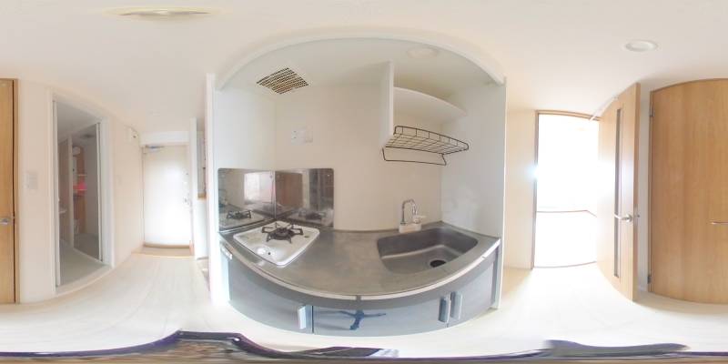 パノラマ画像キッチン