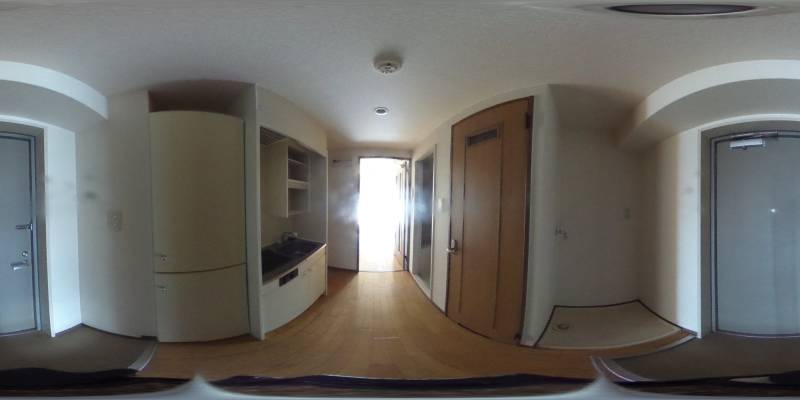 パノラマ画像玄関