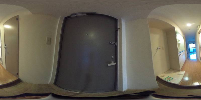 パノラマ画像玄関