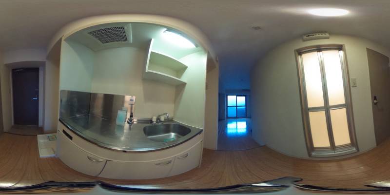 パノラマ画像キッチン