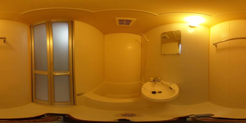 パノラマ画像バスルーム