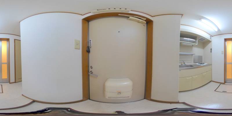 パノラマ画像玄関