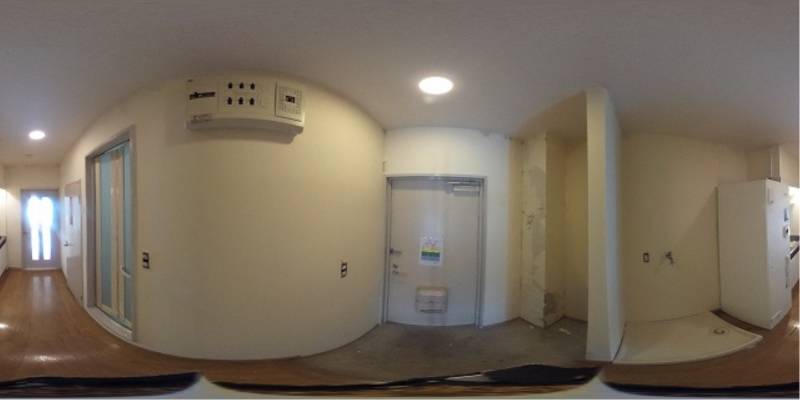 パノラマ画像玄関