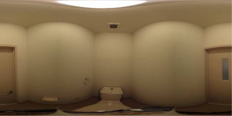 パノラマ画像トイレ