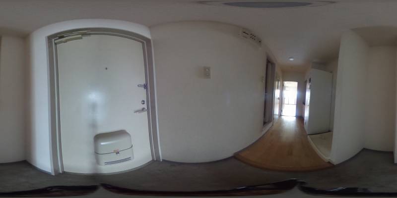 パノラマ画像玄関