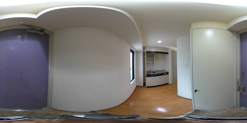 パノラマ画像玄関