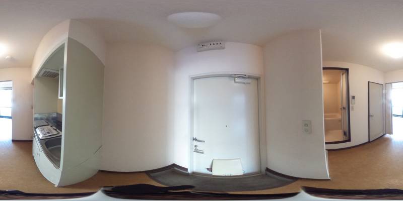 パノラマ画像玄関