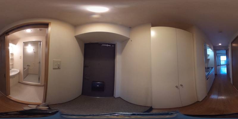 パノラマ画像玄関