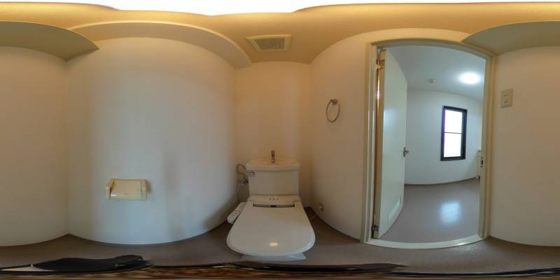 パノラマ画像トイレ