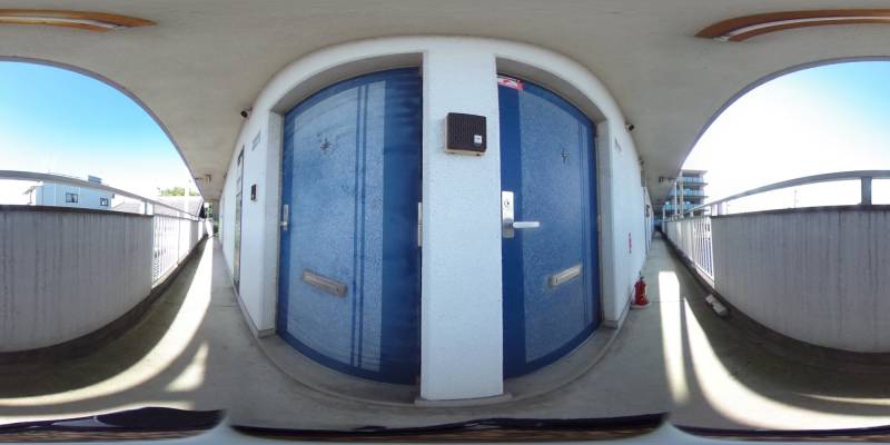 パノラマ画像玄関