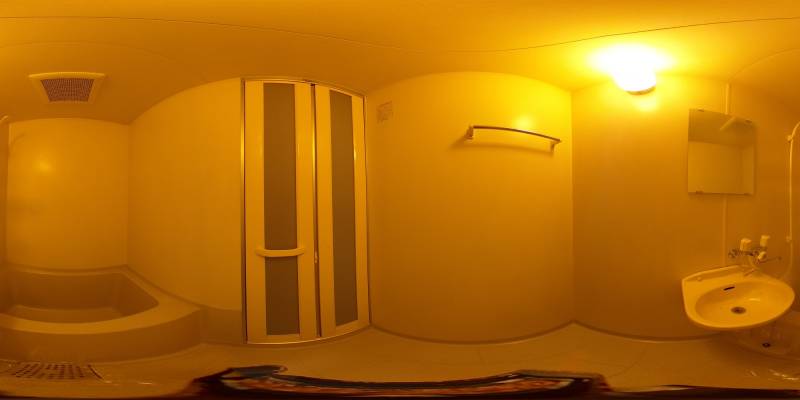 パノラマ画像洗面所