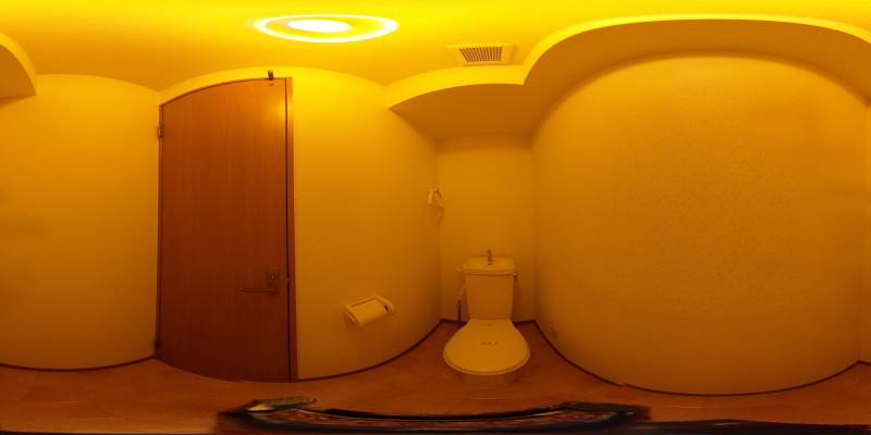 パノラマ画像トイレ