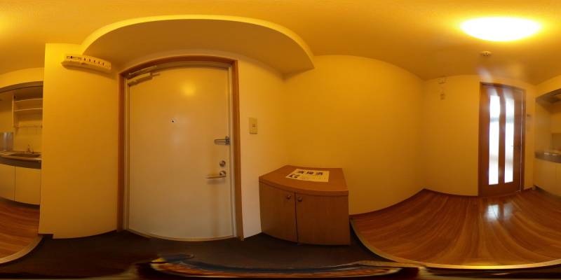 パノラマ画像玄関