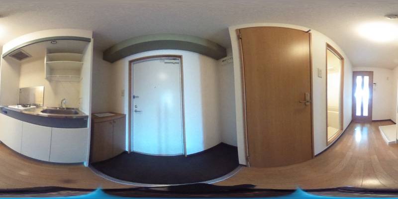 パノラマ画像玄関