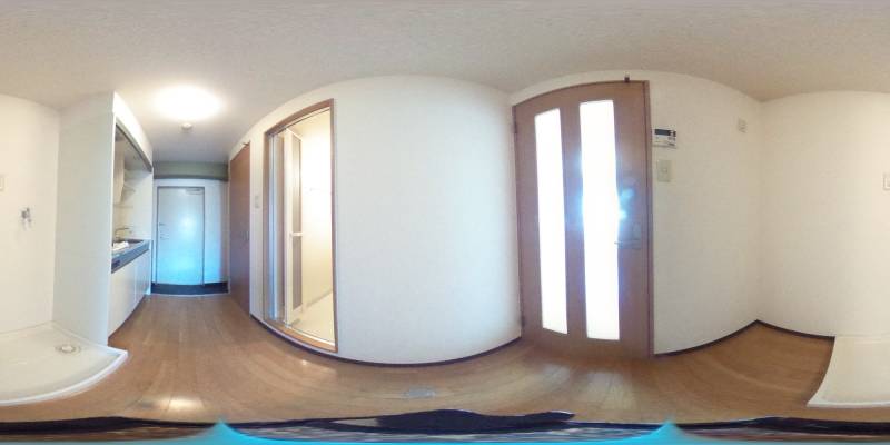 パノラマ画像玄関