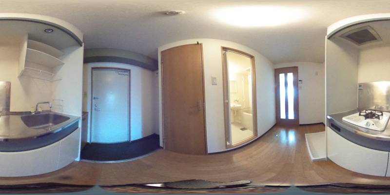 パノラマ画像キッチン