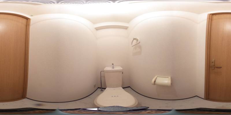 パノラマ画像トイレ