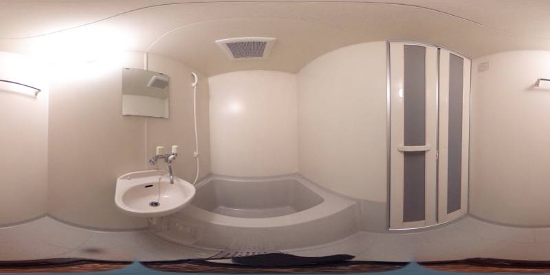 パノラマ画像バスルーム