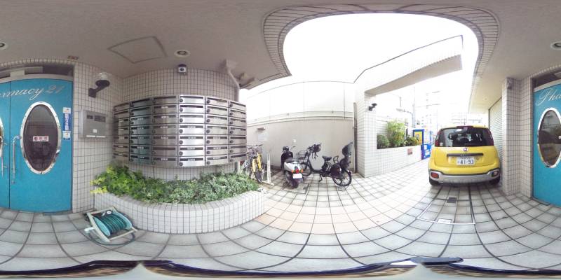 パノラマ画像エントランス