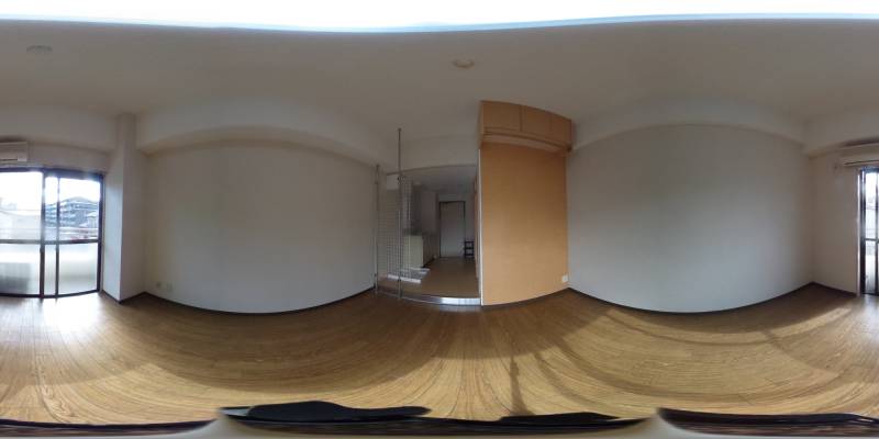 パノラマ画像洋室