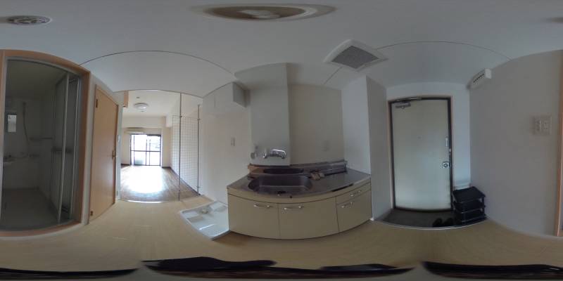 パノラマ画像玄関